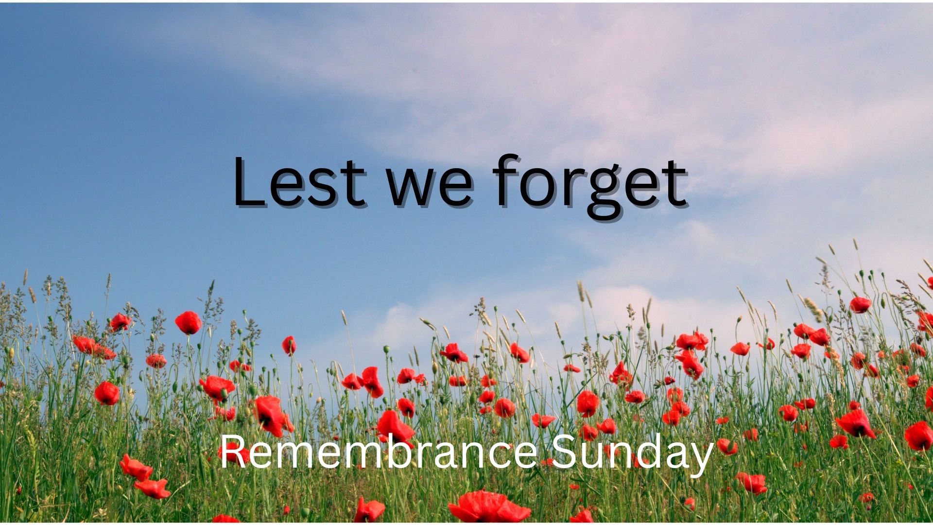 Remembrance Sunday 2025